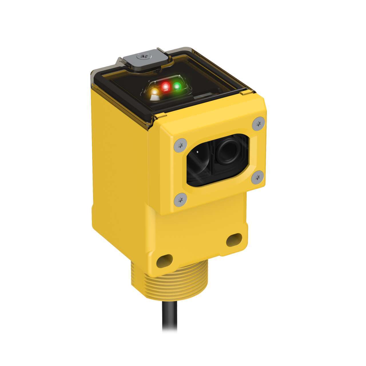 Banner Retroreflective Photoelectric Sensor, Rectangular Sensor, 6 m Detection Range