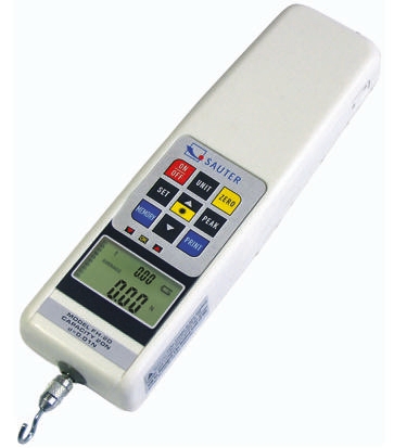 Sauter FH 200. Force Gauge 2000Hz RS232, Range: 200N, Resolution: 0.1 N, With RS Calibration