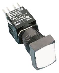 Schneider Electric Harmony XB6 Series Illuminated Push Button, Panel Mount, 16mm Cutout, SPDT, IP65