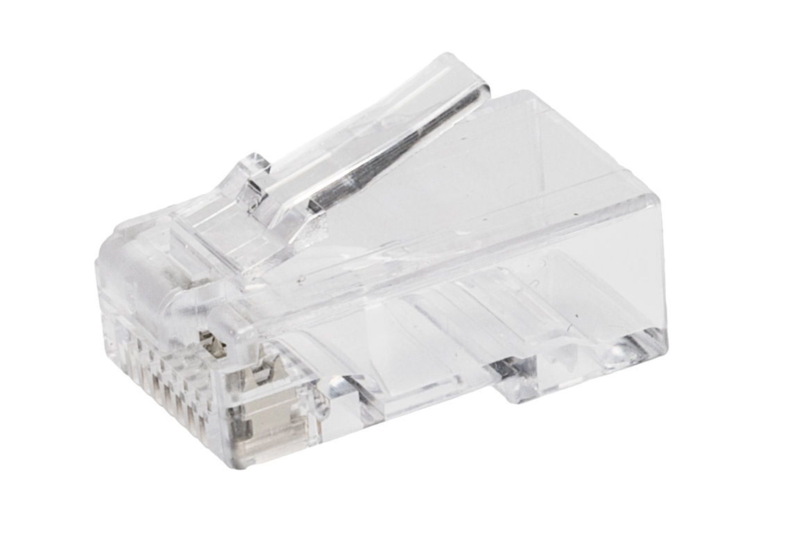 RS PRO Male RJ45 Connector, Cable Mount, Cat6 Straight 1 Port 8 -Way
