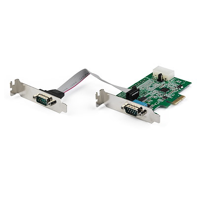 StarTech.com 2 Port PCIe RS232 Serial Board
