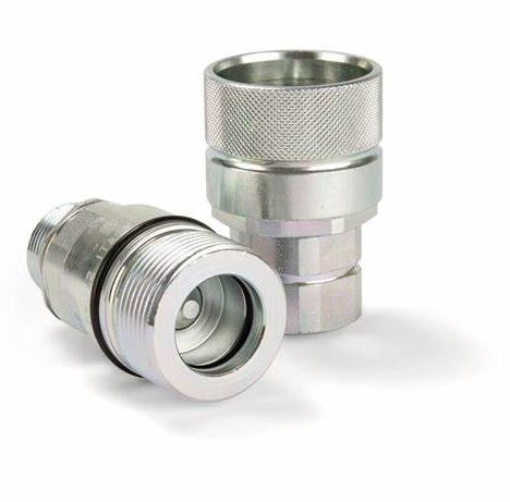 Parker Steel Female Hydraulic Quick Connect Coupling, BSP 3/8 Female