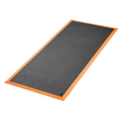 Notrax 489S 100% Nitrile Rubber Anti-Fatigue Mat, 2.1m x 91cm x 12.7mm