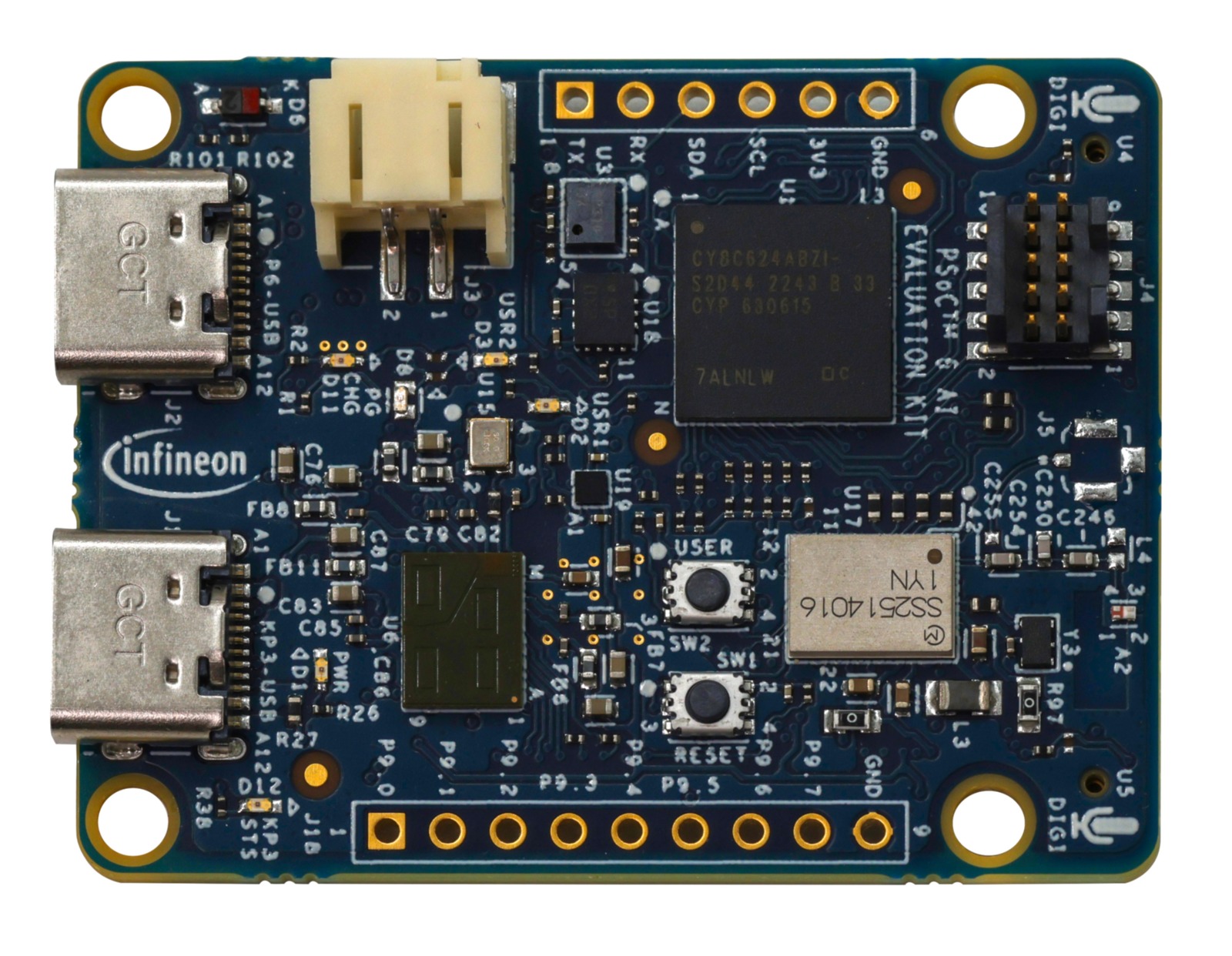 Infineon PSoC 6 AI eEval Kit Development Kit for CY8CKIT-062S2-AI PSoC 6 AI