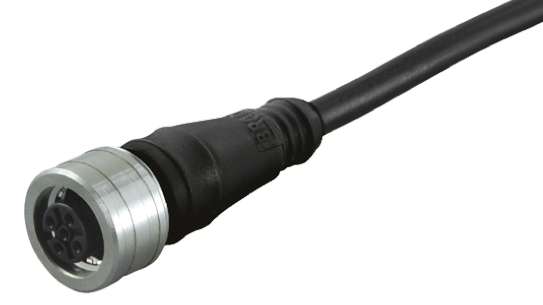 Brad from Molex Female 4 way M12 to 4 way Free End Sensor Actuator Cable, 10 m