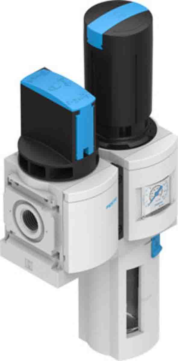 Festo MS Plastic Filter Regulator, 5μm, G 1/2, Automatic, 12 bar, 542286
