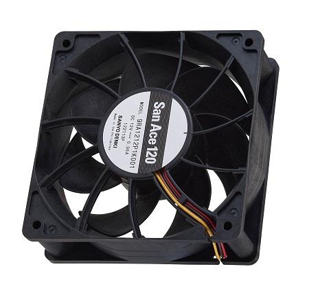 Sanyo Denki Axial Fan, 48 V dc, DC Operation, 11.5W, 250mA Max, 120 x 120 x 38mm