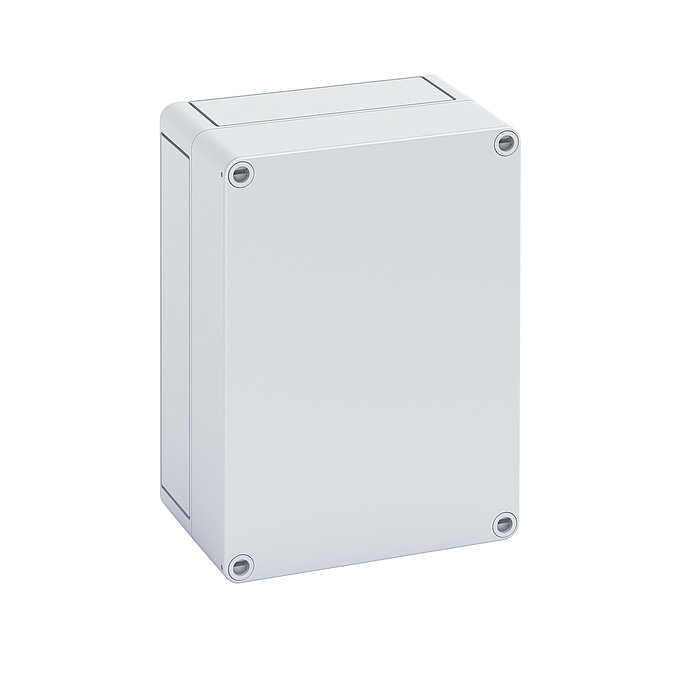 Spelsberg TK Series Grey Polystyrene Enclosure, IP66, IK07, Grey Lid, 180 x 130 x 84mm