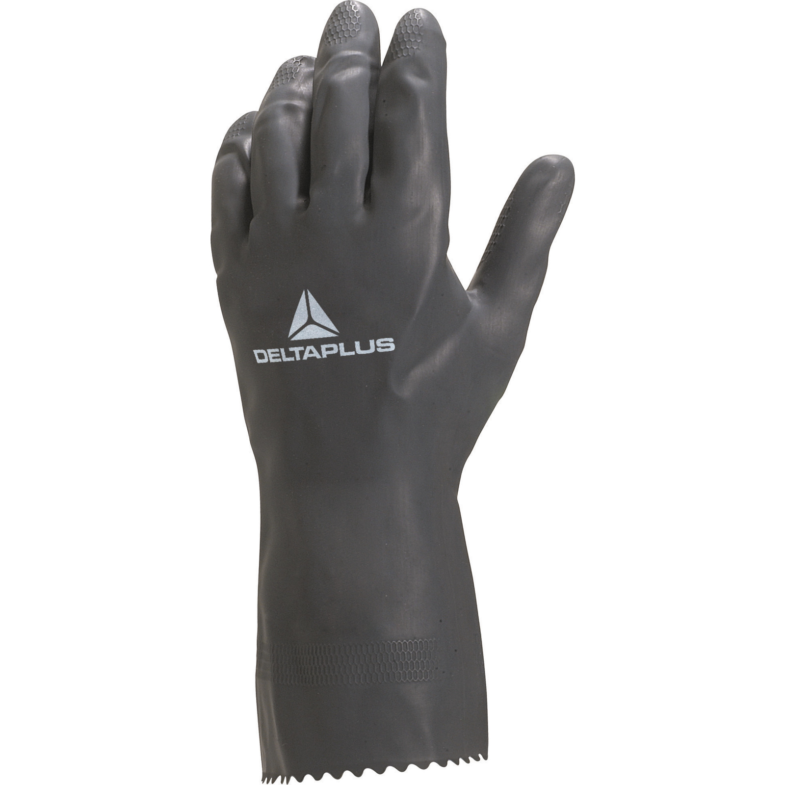 Delta Plus NEOCOLOR VE530 Black Neoprene Work Gloves, Size 10