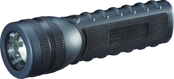 Coast LED Torch Black - Rechargeable 2000 lm, 197 mm