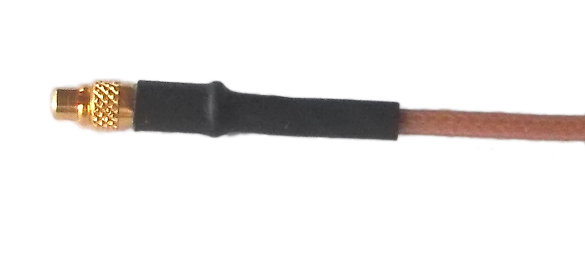 Telegartner L09999 Series, 300 mm, RG178 Coaxial, Terminated 50 Ω