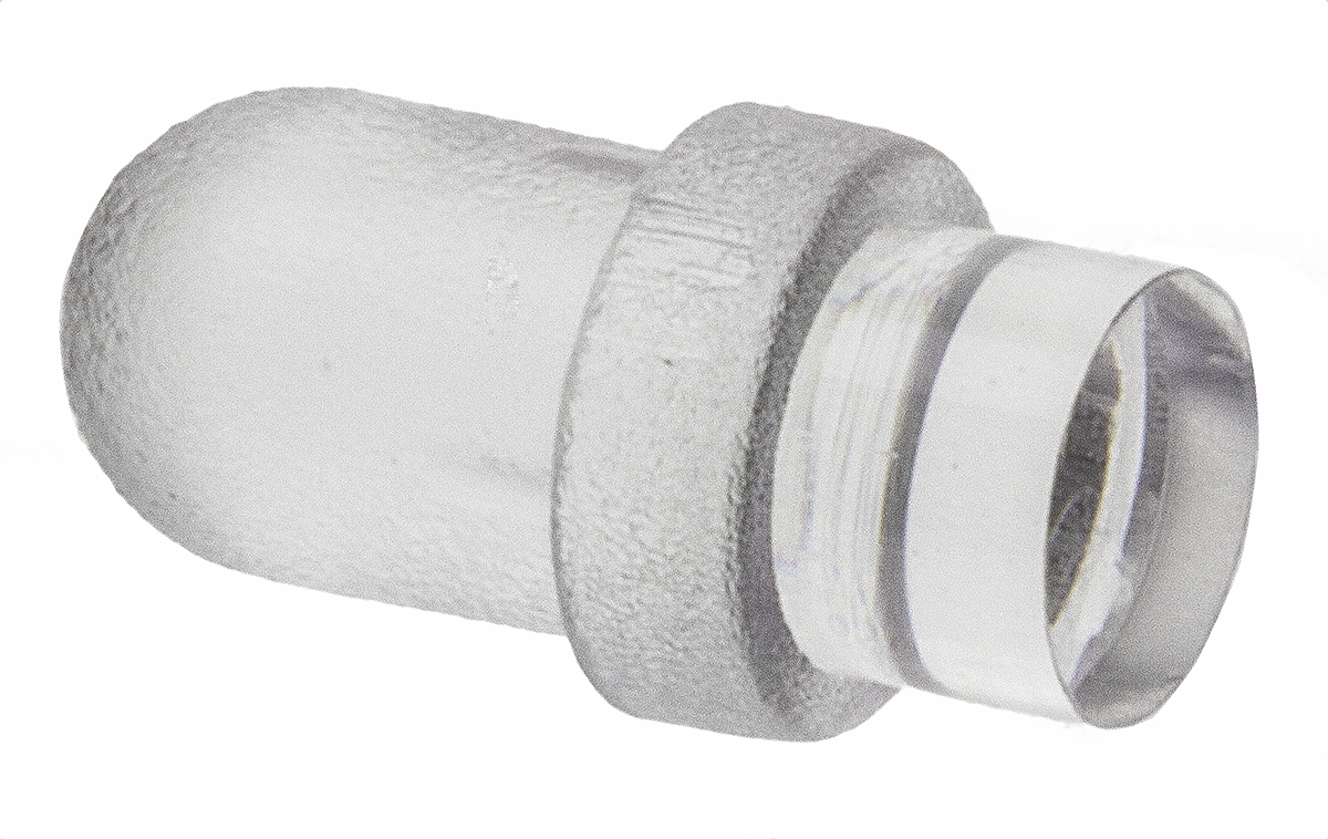 PLP1-125 Bivar, Panel Mount LED Light Pipe, Clear Dome Lens