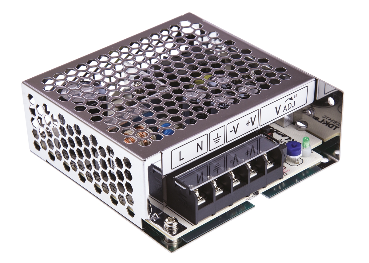 TDK-Lambda Switching Power Supply, LS50-5, 5V dc, 10A, 50W, 1 Output, 125 → 373 V dc, 88 → 264 V ac Input