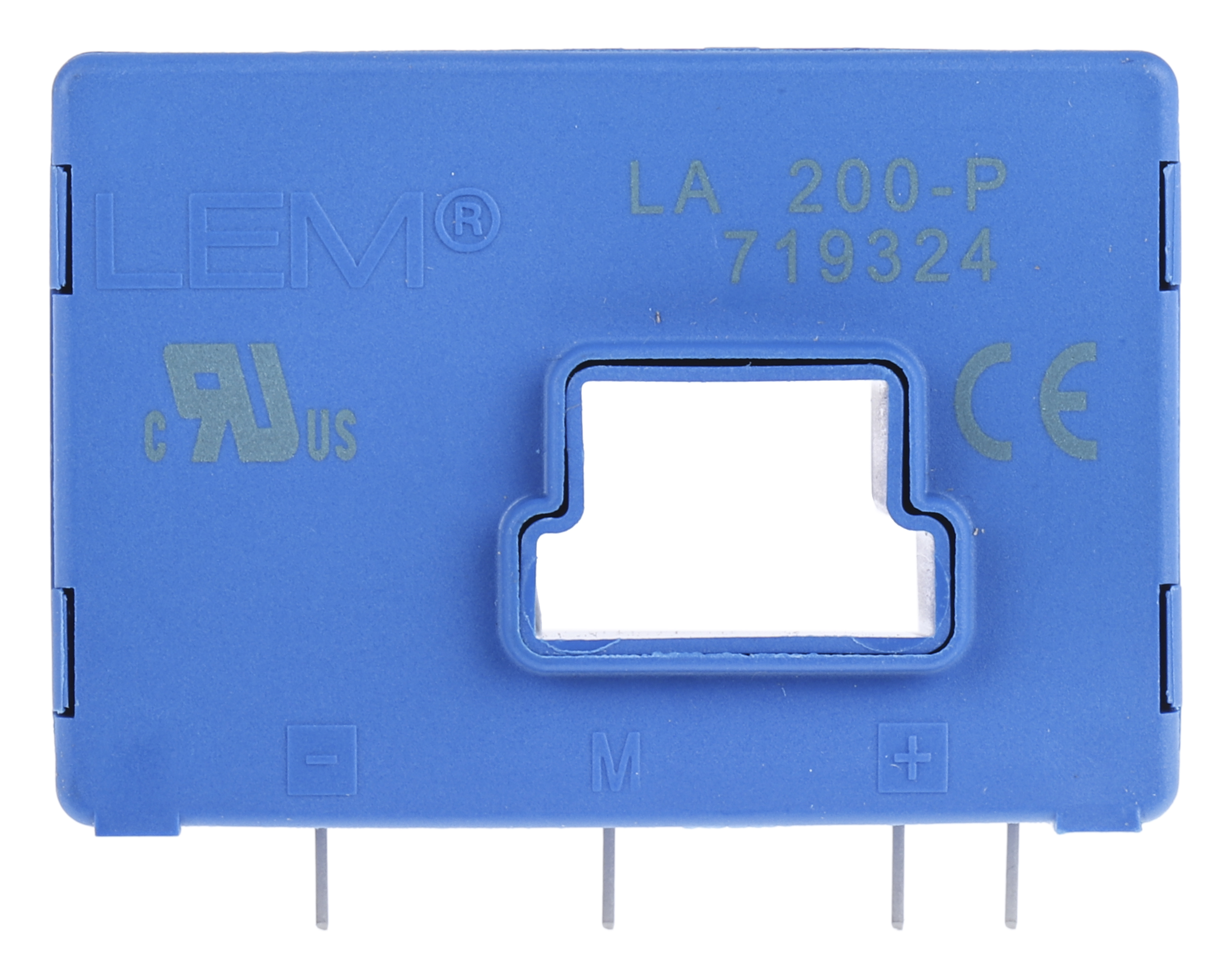 LEM LA Series Current Transformer, 300A Input, 300:1, 100 mArms Output, 13 x 11mm Bore, 12 → 15 V