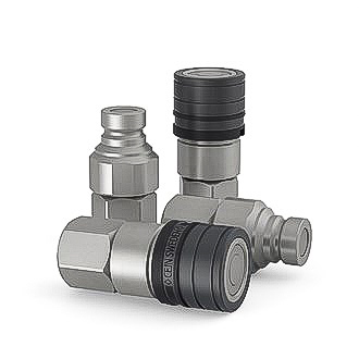 CEJN Male Hydraulic Quick Connect Coupling, NPT 1/4 Female