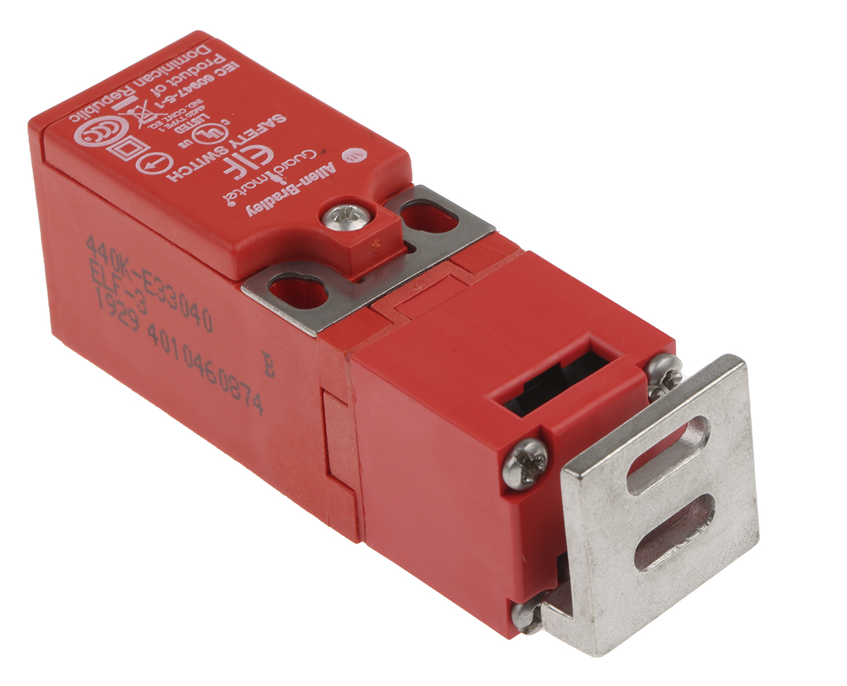 Allen Bradley Guardmaster 440K Safety Interlock Switch, 1NC/1NO, Keyed Actuator Included, Glass Filled PBT