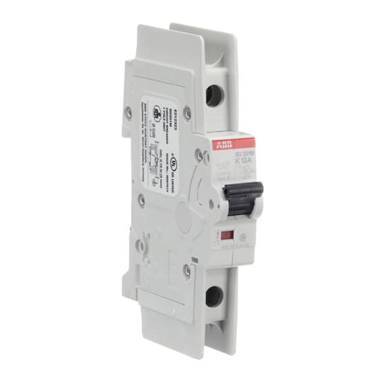 ABB SU200 M MCB, 1P, 13A Curve K, 277V AC, 48V DC, 15 kA Breaking Capacity