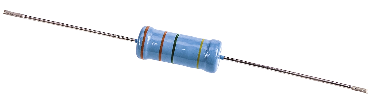 Vishay 3.3MΩ Metal Glaze Resistor 1W ±5% VR68000003304JAC00