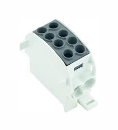 Weidmuller Distribution Block, 2 Way, 25 mm², 35 mm², 202A, 1 kV ac/dc, 600 V, Black