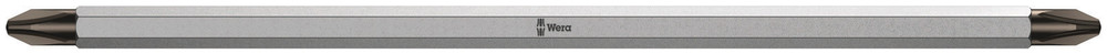 Wera Phillips, Pozidriv Reversible Screwdriver Blade, PH1 Tip
