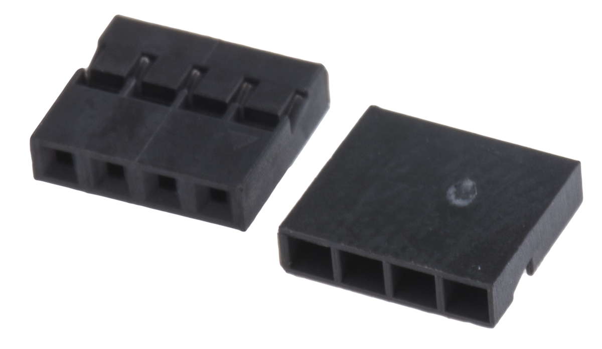 HARWIN, M22-30 Female Connector Housing, 2mm Pitch, 4 Way, 1 Row