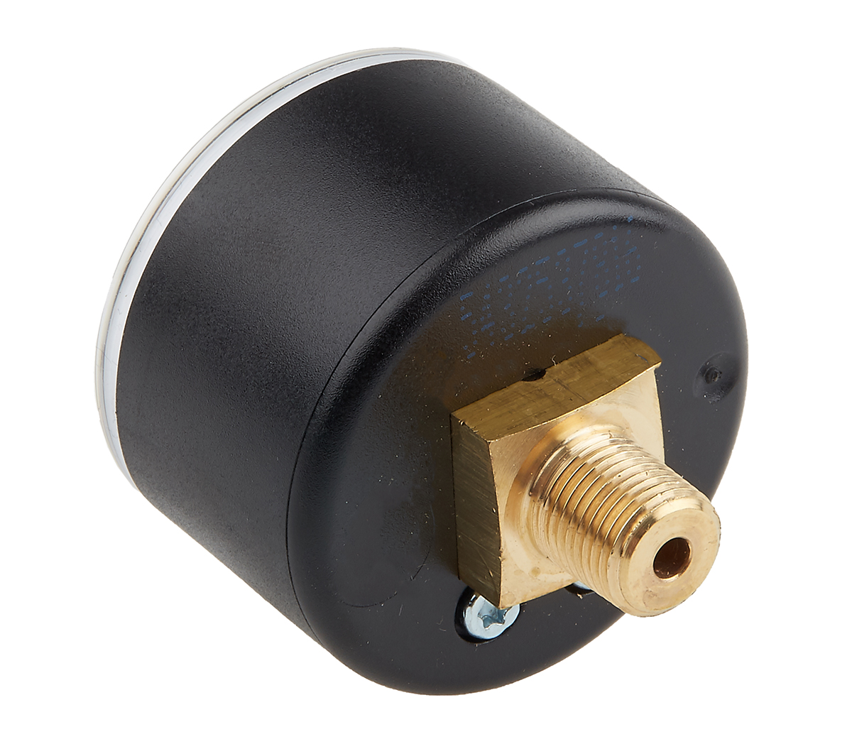 RS PRO R 1/8 Analogue Pressure Gauge 6bar Back Entry 40mm Outside Diameter, With RS Calibration