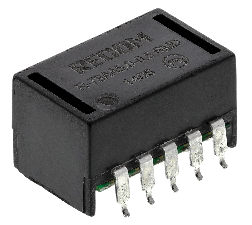 Recom Switching Regulator, Surface Mount, 5V dc Output Voltage, 6.5 → 32V dc Input Voltage, 500mA Output