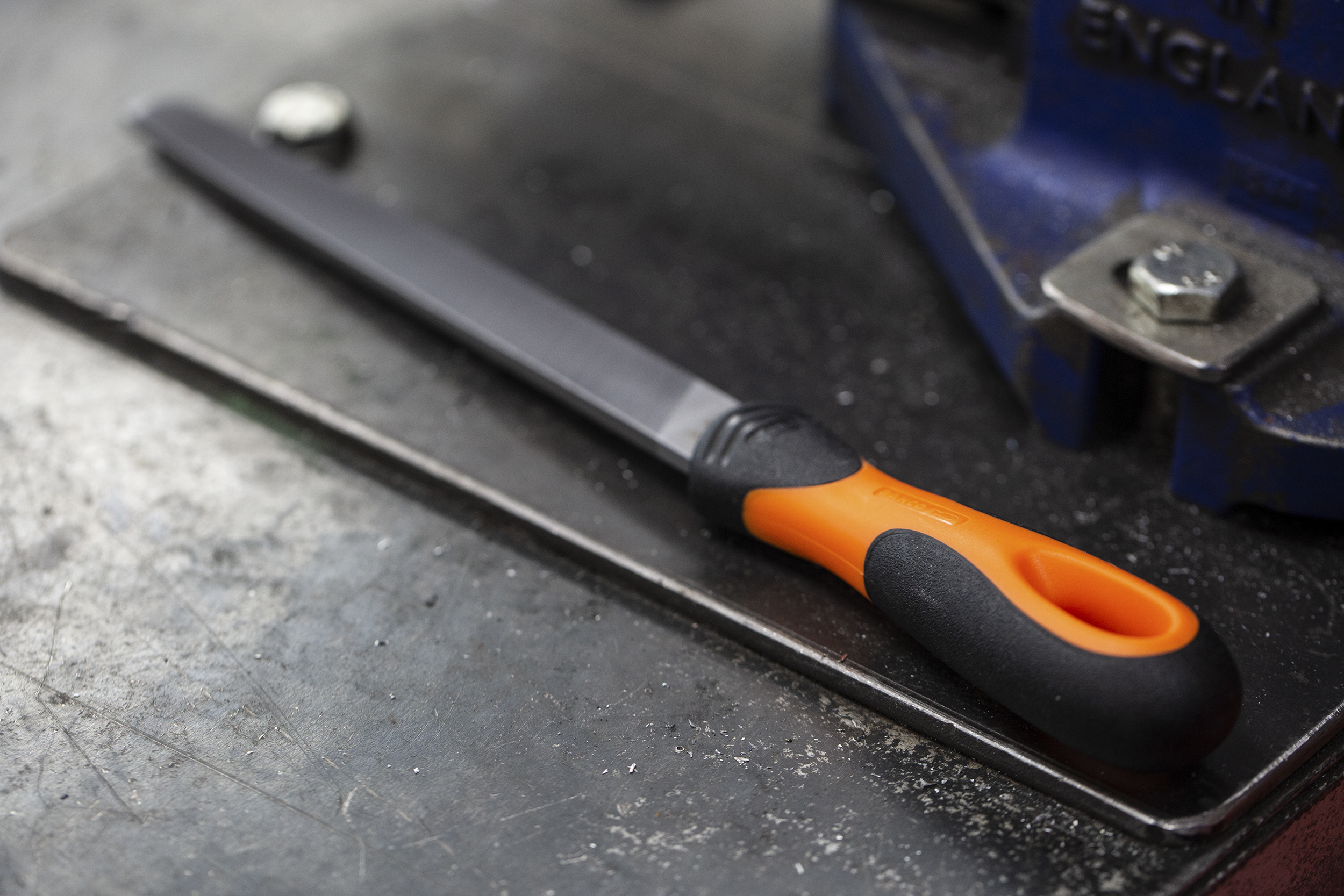 Bahco 200mm, Second Cut, Flat Engineers File