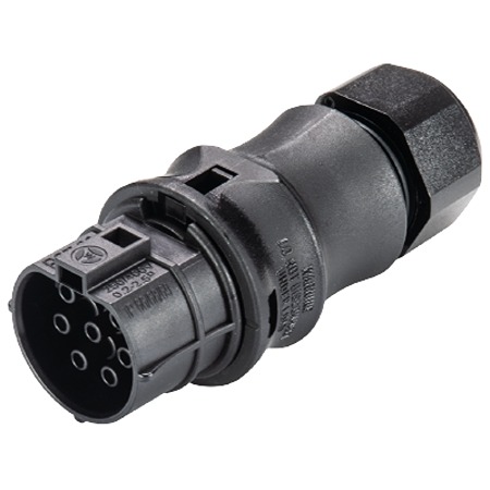 Wieland RST CLASSIC Series Connector, 7-Pole, Female, 7-Way, Push-In, 16A, IP66, IP68, IP69