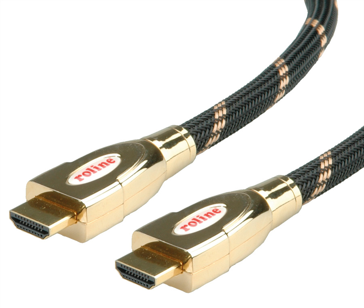 Roline, 2m Male HDMI Ethernet to Male HDMI Ethernet