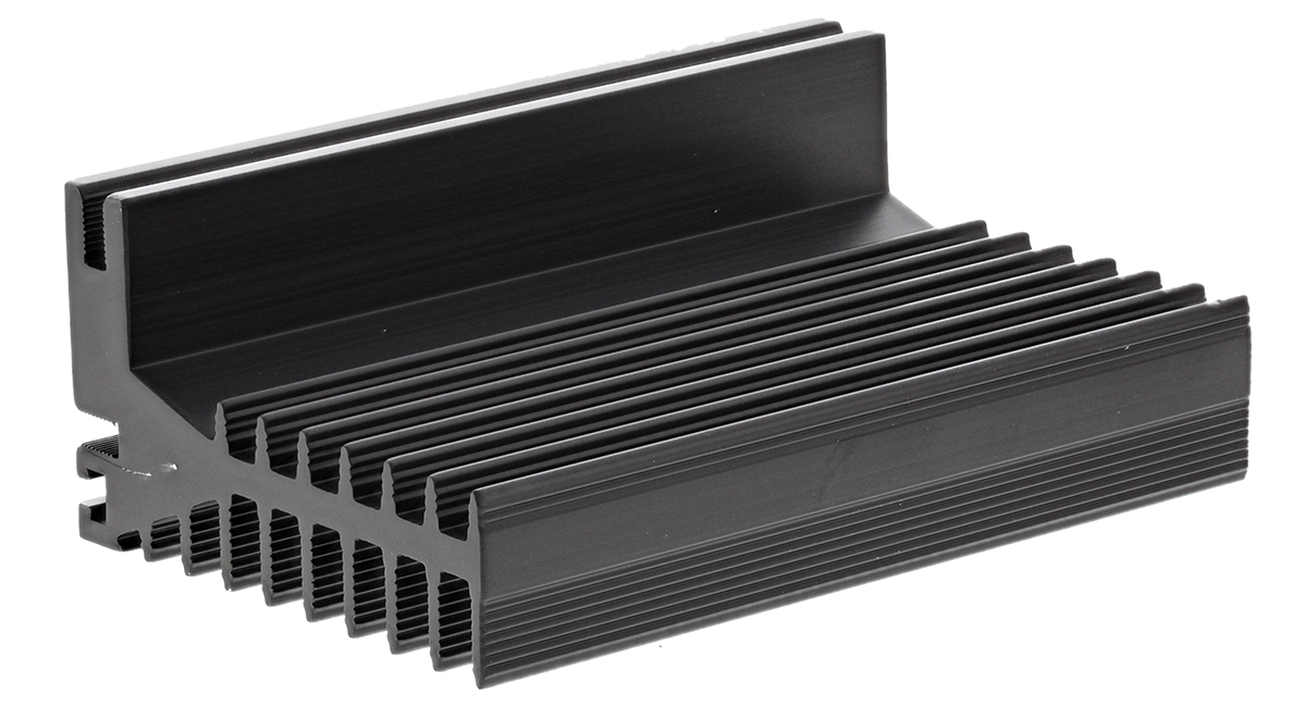 RS PRO Heatsink, 3.7°C/W, 75 x 50 x 28mm, Screw