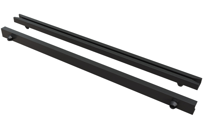 RS PRO PCB Card Guide Horizontal Mount 114.3mm Long, 1.6mm Thick Max. for 1.2 → 2.3mm