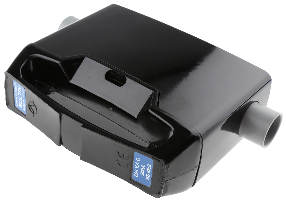RS PRO 200A Rail Mount Fuse Holder for B2 Fuse