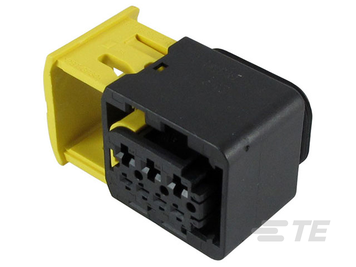 TE Connectivity, HDSCS Automotive Connector Socket Black 7 Way 1-1418480-1