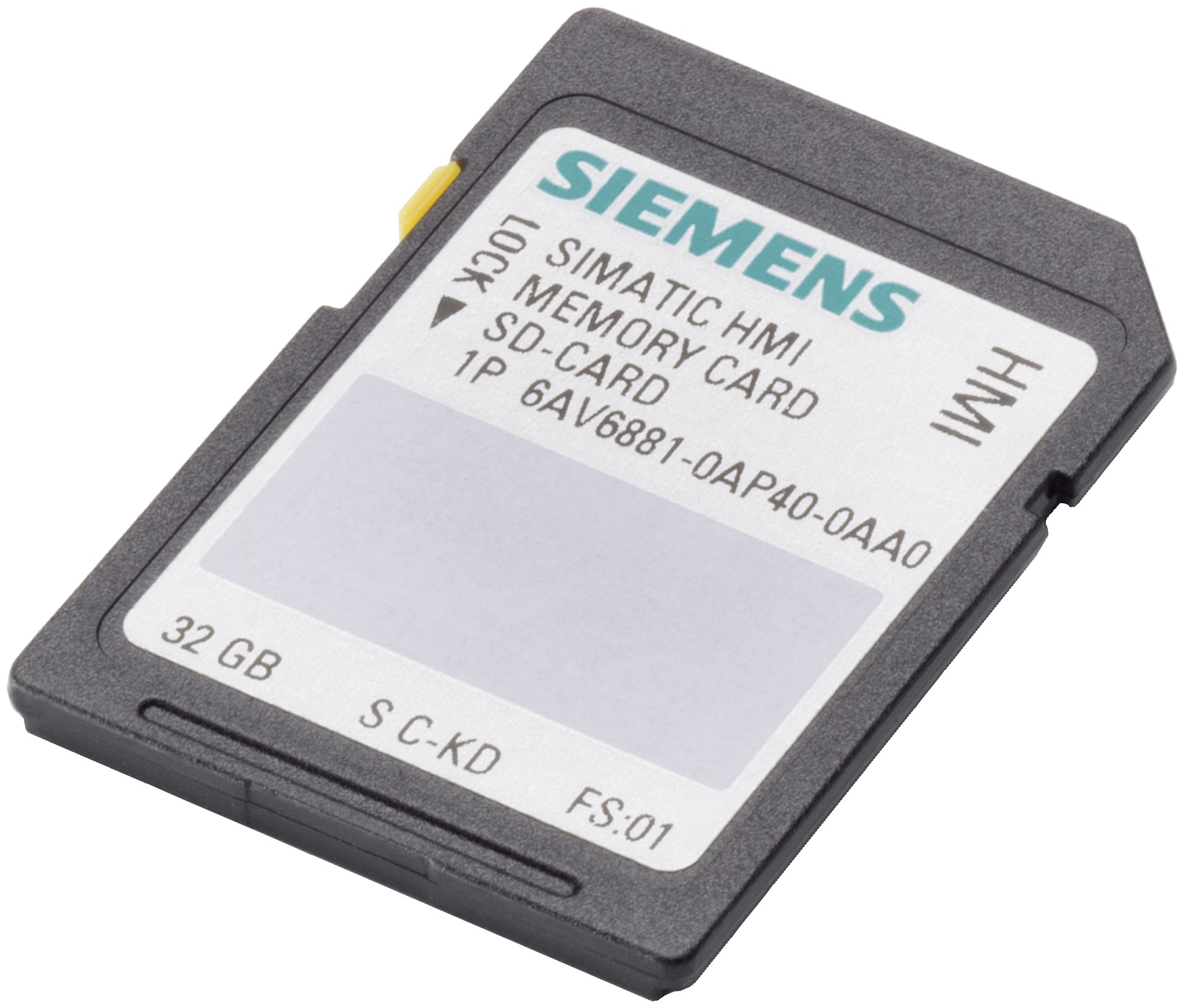 Siemens SD Card V16 For Use With HMI SIMATIC HMI, PLC SIMATIC S7-XXX