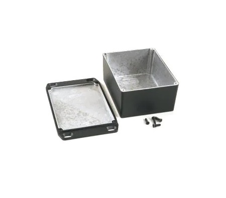 Hammond 1590 Series Die Cast Aluminium Alloy Enclosure, IP65, Flanged, 119 x 94 x 56mm