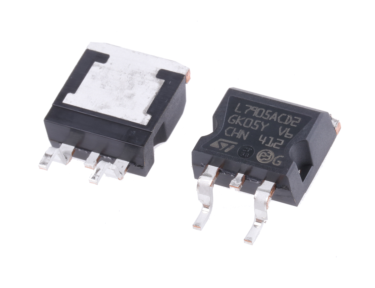 STMicroelectronics L7905ACD2T-TR, Voltage Regulator -35V 3-Pin