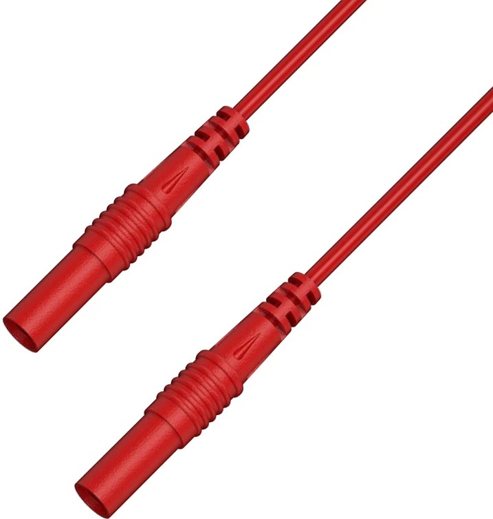RS PRO Test Leads, 2.5A, 50V, Red, 150cm Lead Length