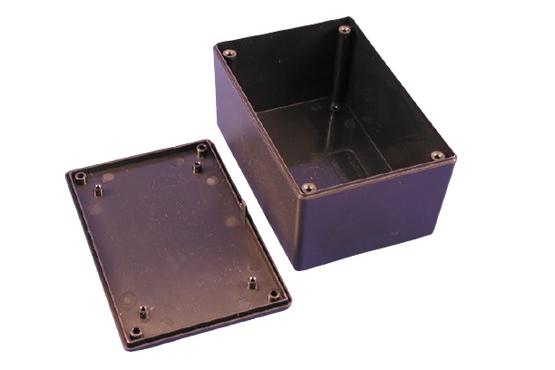 Hammond 1591XX Series ABS Enclosure, IP54, Flanged, 122 x 81 x 56mm