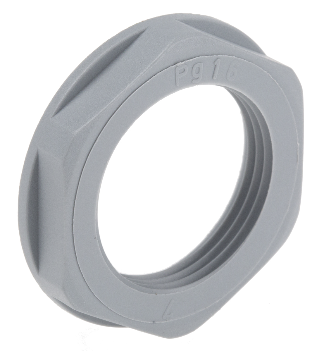 Lapp Grey Fibreglass PA Cable Gland Locknut, PG16 Thread, IP68
