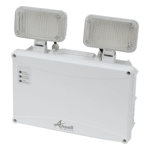 Ansell Lighting LED Emergency Lighting, Surface Mount, 3 W, Non Maintained