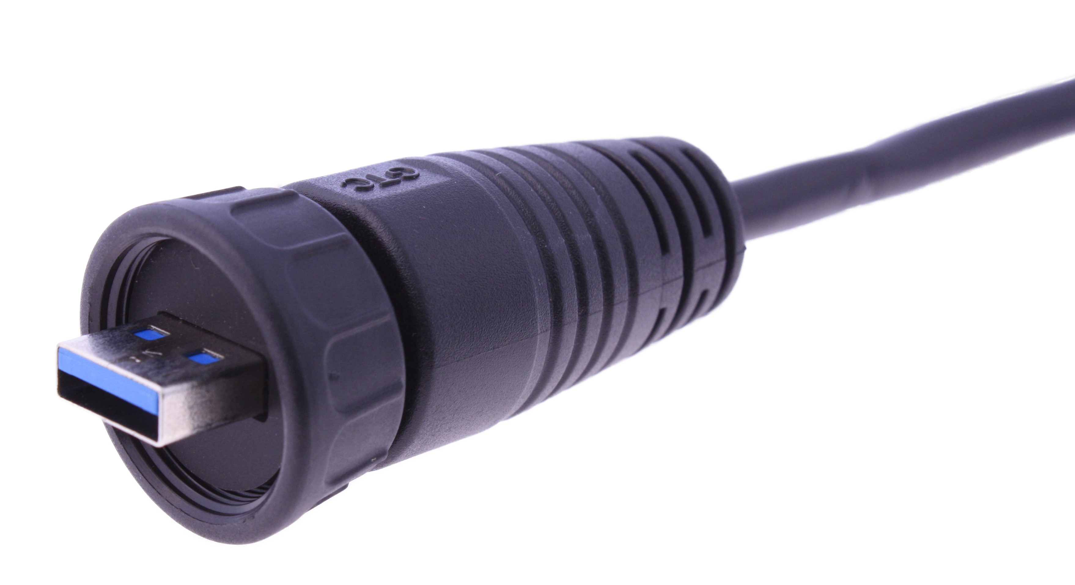 RS PRO USB 3.0, Male USB A to Unterminated, 2m