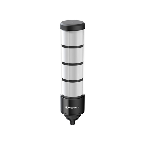Werma RST 56 Series Blue, Green, Red, Yellow Signal Tower, 4 Lights, 24 V, Built-in Mounting