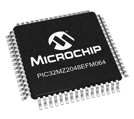 Microchip PIC32MZ2048EFM064-I/PT, 32 bit MIPS MicroAptiv, PIC32MZ Embedded Connectivity with Floating Point Unit (EF)