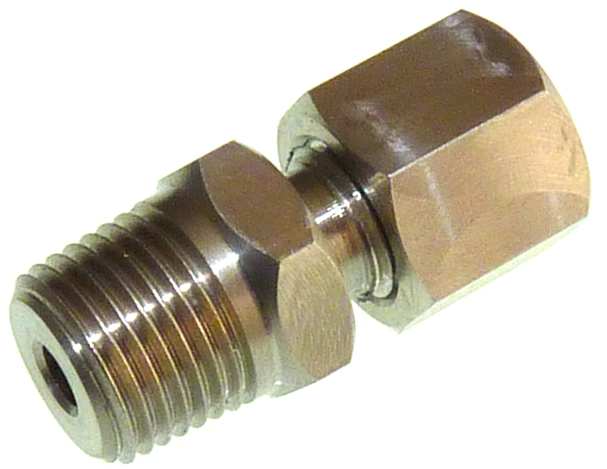 RS PRO M8 Compression Fitting for Use with Thermocouple or PRT Probe, RoHS Compliant Standard