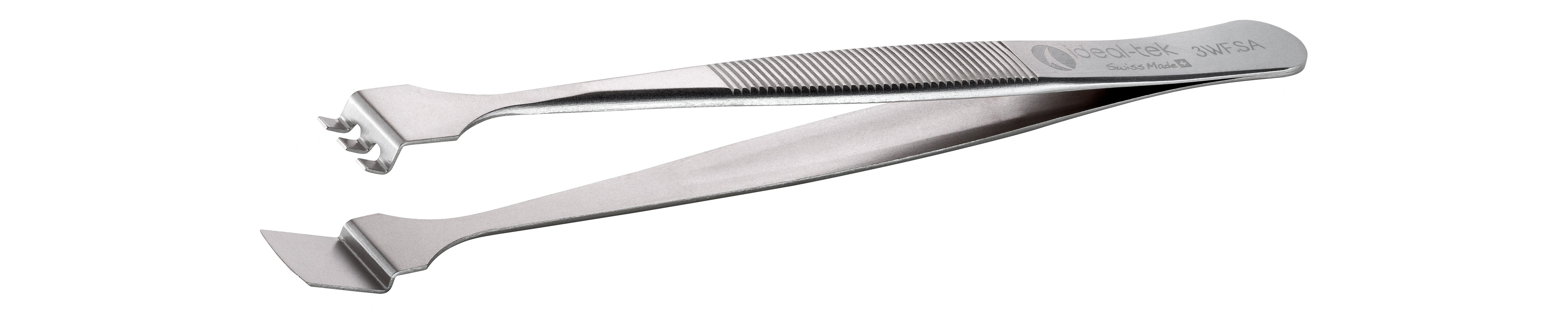 ideal-tek 125 mm, Stainless Steel, Wafer, Tweezers