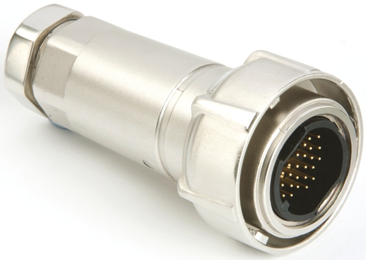 Bulgin Circular Connector, 6 Contacts, Cable, Plug, Male, IP66, IP68, IP69K, Buccaneer 7000 Series