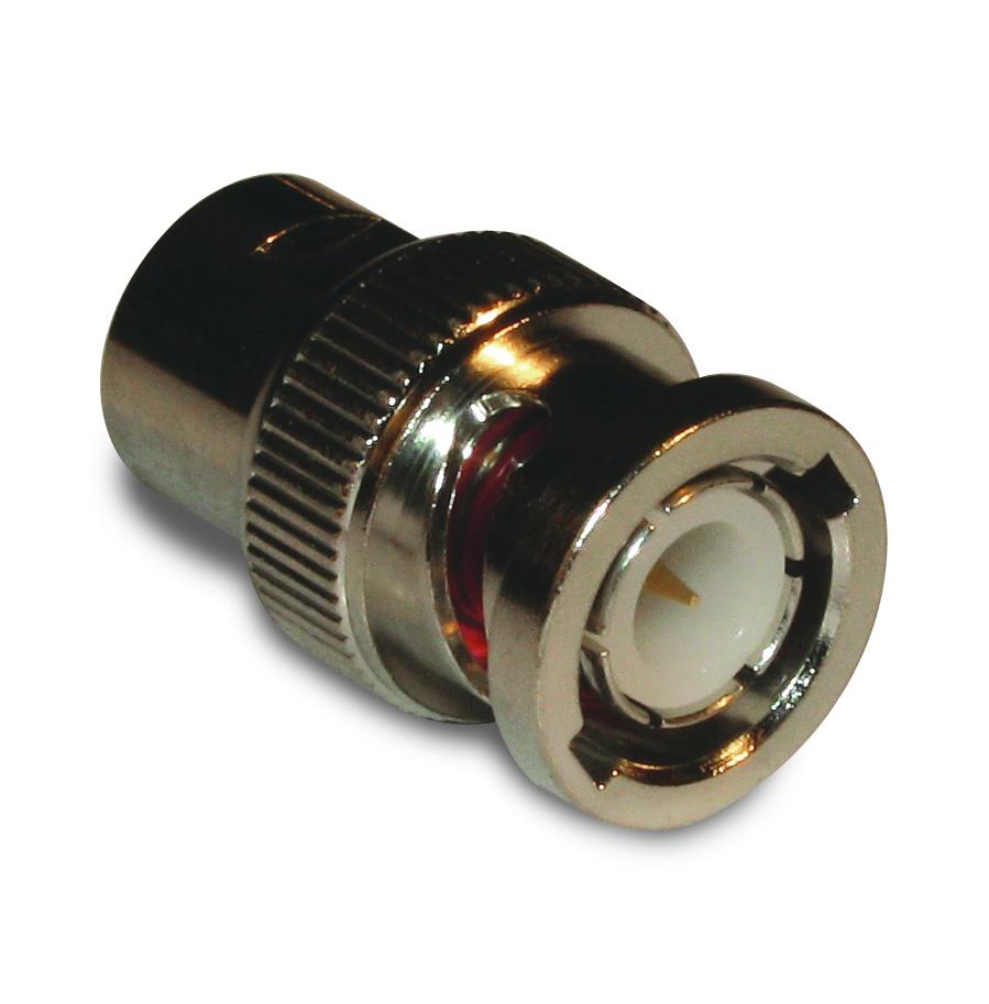 Amphenol RF Straight RF Adapter FME Plug to BNC Plug