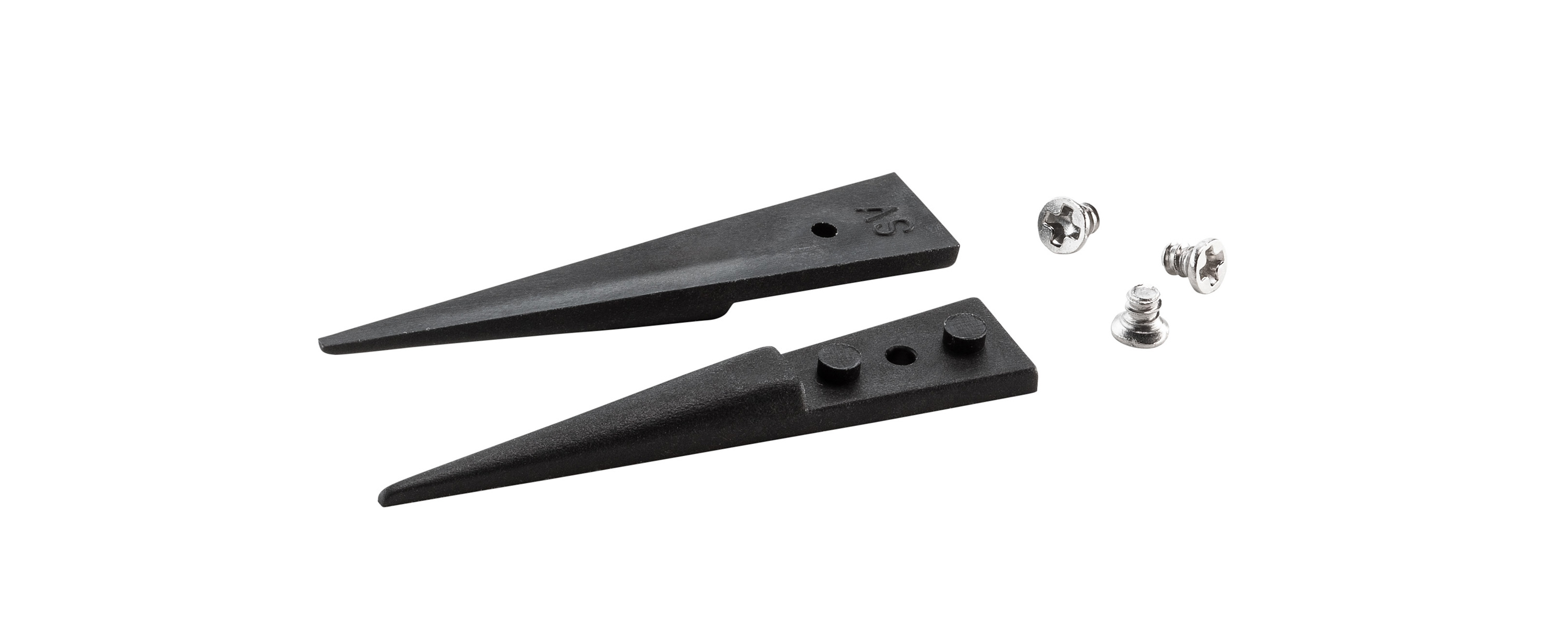 ideal-tek 40 mm, PVDF, Straight, ESD Tweezers