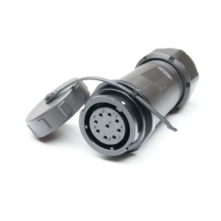 RS PRO Industrial Circular Connector, 9 Contacts, In-Line Cable Mount, SY21 Connector, Socket, Female, IP67, SY21 Series